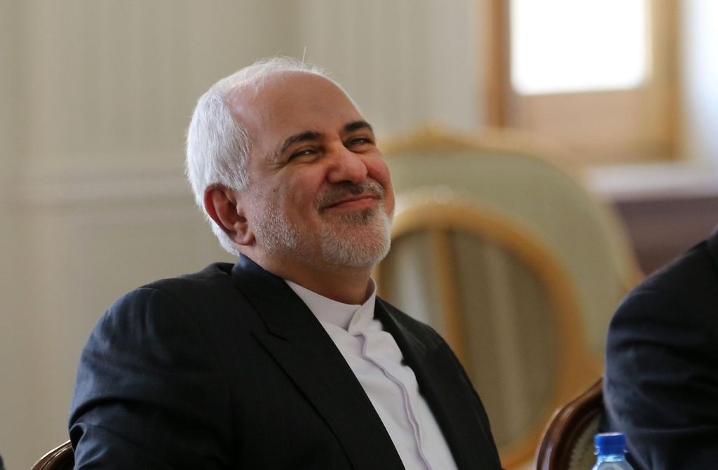 Iran's foreign minister Javad Zarif. AFP 