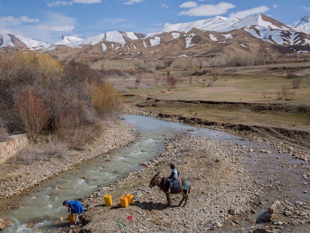 A rural scene from Bamyan; an area where tourists come for trekking and camping and often stay in local villages. Stefanie Glinski for The National