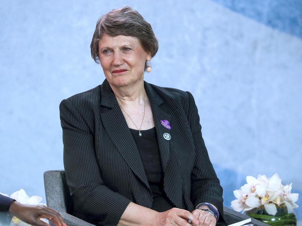 Helen Clark, former Prime Minister of New Zealand. Victor Besa / The National