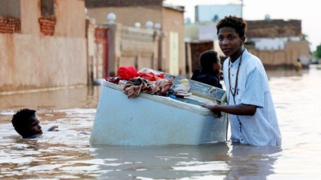 Image from Sudan floods