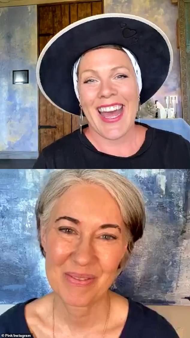Pink told Inn (below) during their hour-long Instagram Live conversation on June 19, “Without Vanessa, who has translated for me for the past 18 years, we wouldn't be together. We just wouldn't '