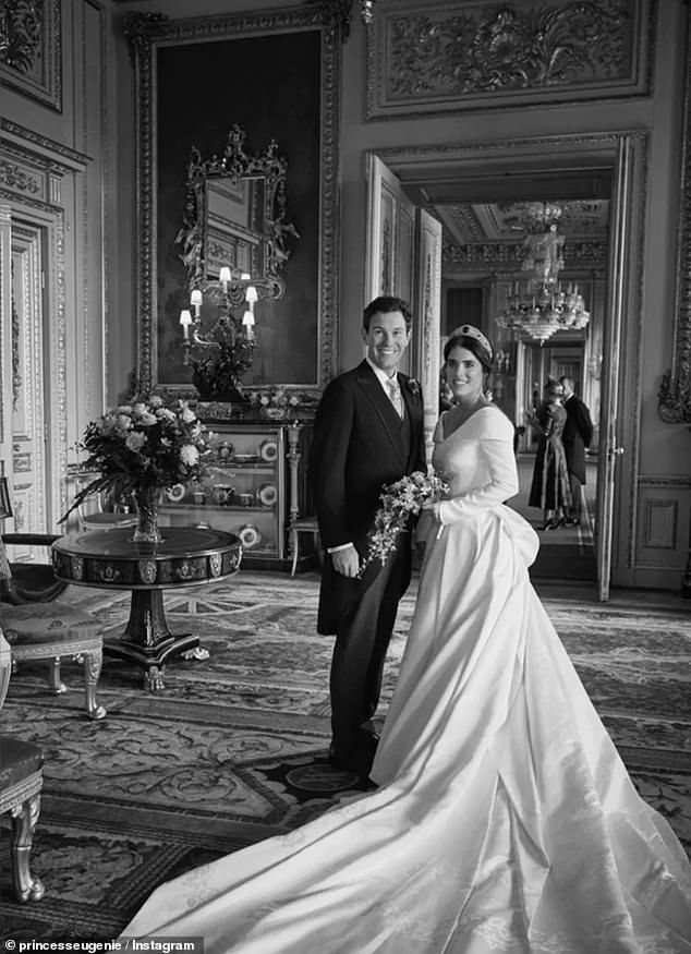 Zac's post comes after Princess Eugenie shared several previously unseen wedding photos when she posted a bubbly tribute to Jack on her second anniversary