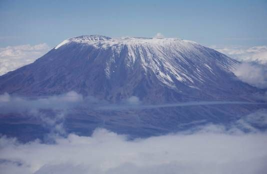 Archive photo of Kilimanjaro, the symbol of Tanzania.