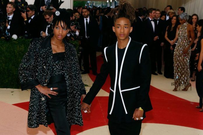 Willow Smith and Jaden Smith attend the 2016 Costume Institute Gala at the Metropolitan Museum of Art