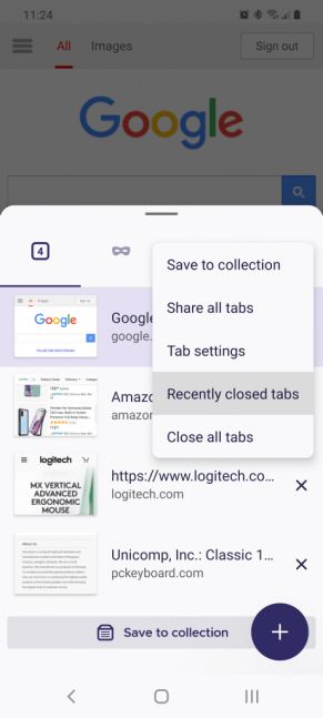 Firefox 82 on Android will support newly closed tabs and more