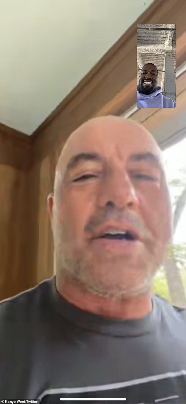 Working the Details: The 43-year-old rapper confirmed the news in a tweet on Saturday afternoon that included screenshots of a recent FaceTime call with 53-year-old presenter Joe Rogan