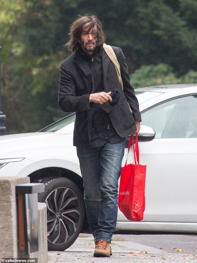 Back at work: Keanu returned to work on Matrix 4 after the novel coronavirus pandemic halted production in March