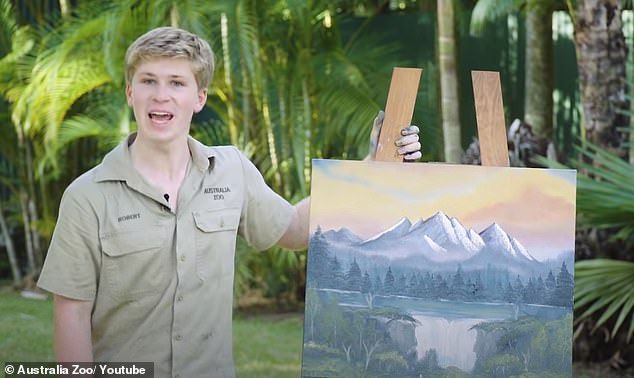 Secret talent! In June, Robert surprised fans when he released a time-lapse video of his latest masterpiece