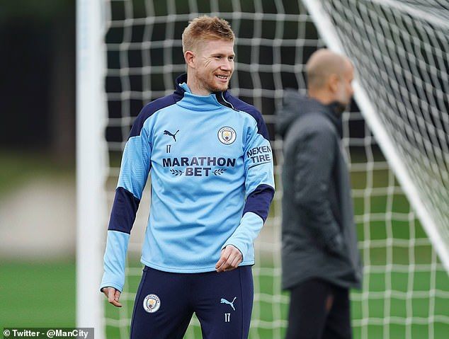The Belgian international missed the last two games for City due to muscle fatigue