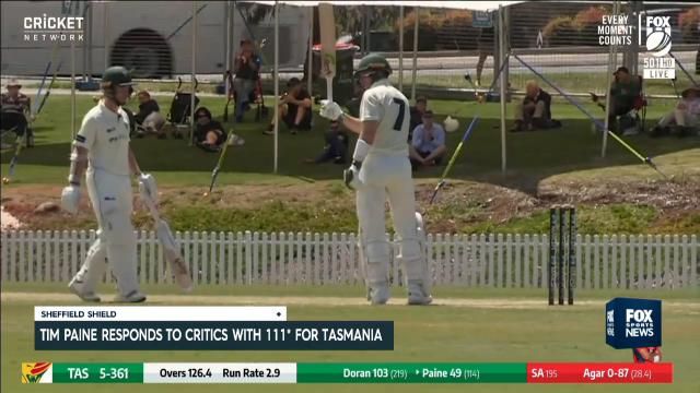 Paine hits back on critics
