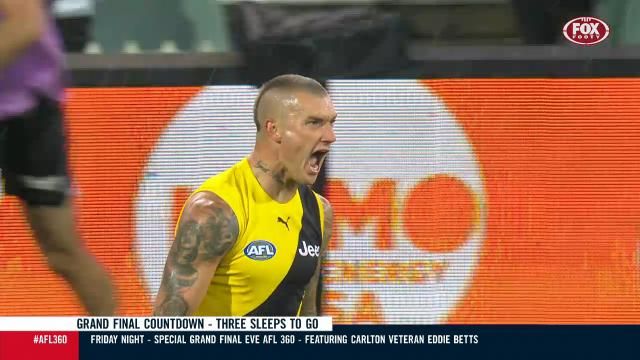 Business stop Dustin Martin