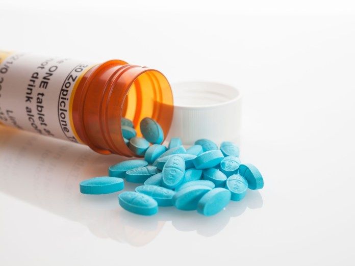 Cops had found the prescription sleeping pill zopiclone hidden in a black diary