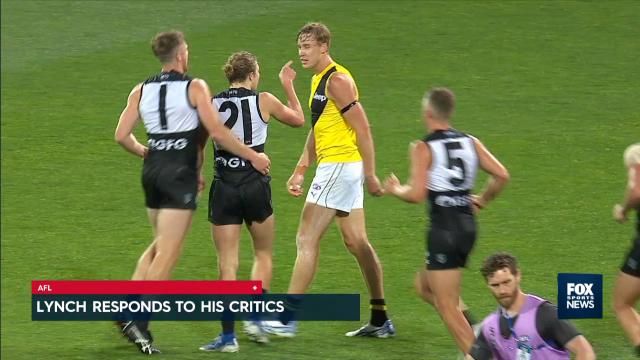 Lynch responds to his critics