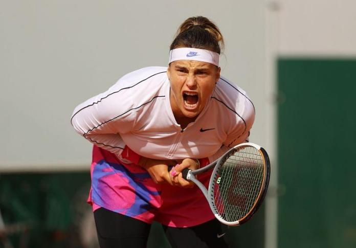 Aryna Sabalenka bei den French Open 2020