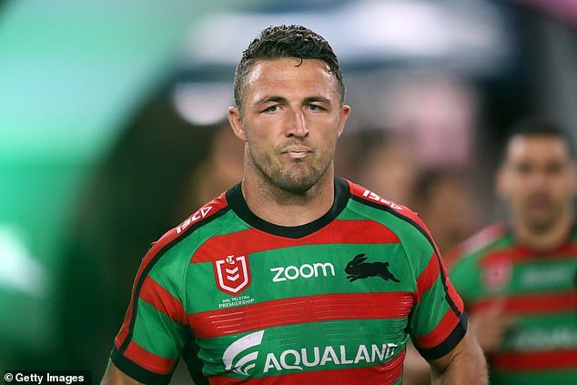 Headlines: Phoebe's inclusion after bomb allegations surfaced over the past few weeks of ex-husband Sam Burgess's personal life. Sam, 31, is pictured in September 2019