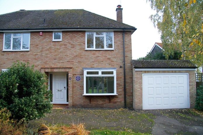 Lewis Hamilton grew up in this humble home in Stevenage