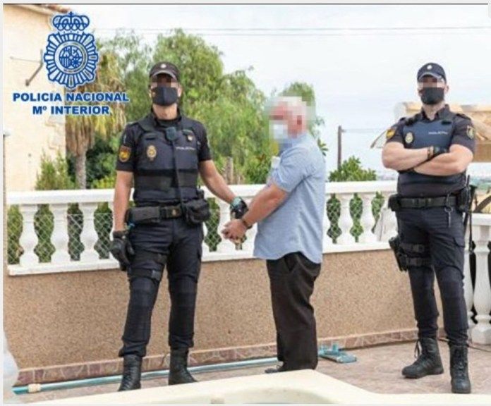 Moment John Gilligan is arrested at the mansion