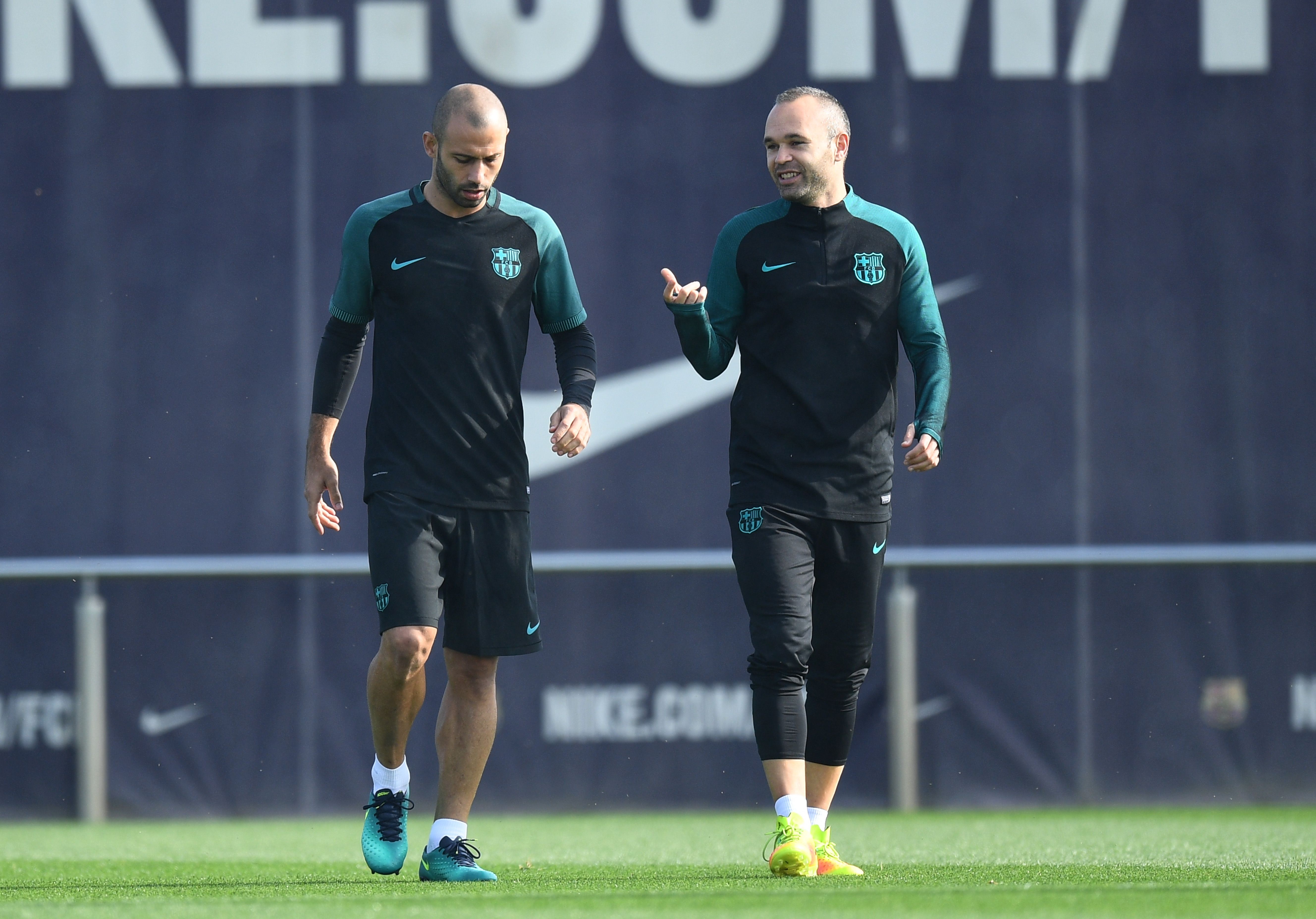 Andres Iniesta, Javier Mascherano