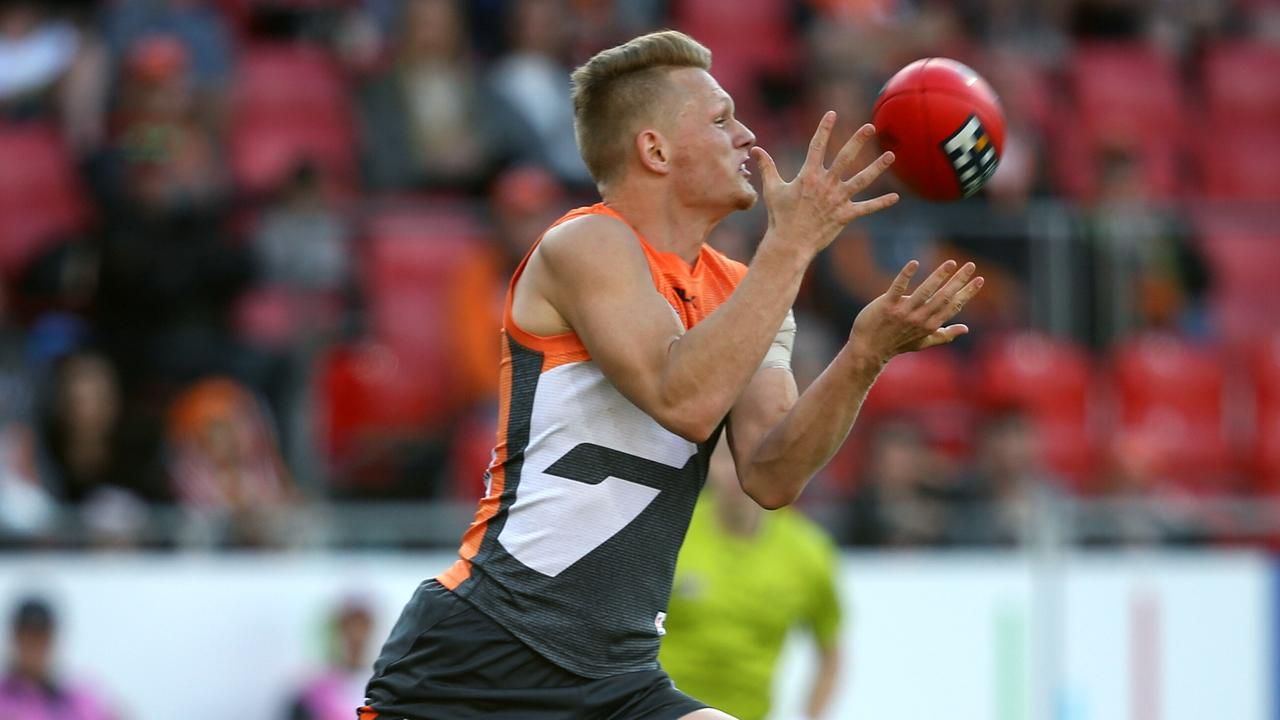 Adam Treloar spent four years with the Giants before being sold to Collingwood. Picture Phil Hillyard