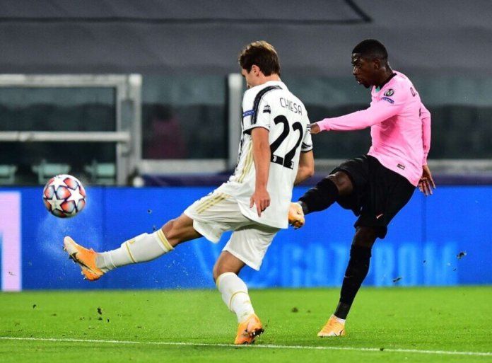 Dembele scored against Juventus in the Champions League (Photos: AFP)