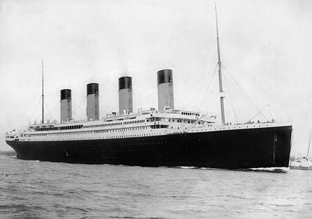 On April 10, 1912, the Titanic departs from Southampton, England