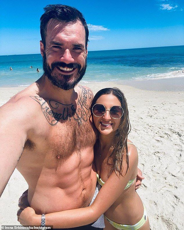 She is thrilled: Irena quit her job, left her family and packed her whole life to be with her boyfriend in Western Australia