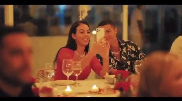 Ronaldo and Rodriguez both shared footage of the party on their social media