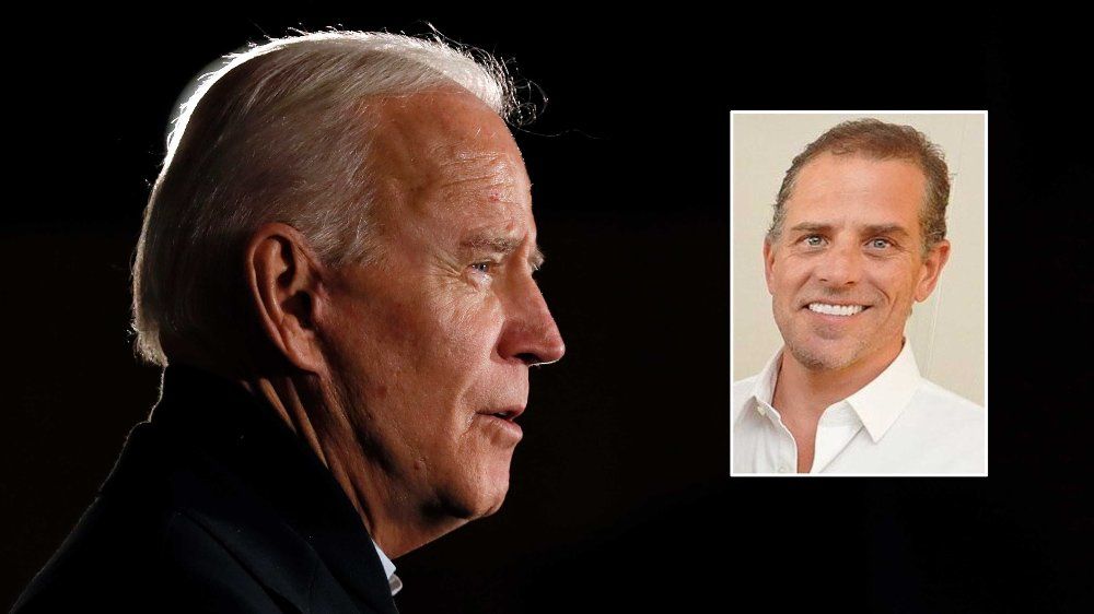 Click on the image to enlarge. Joe Biden and son Hunter Biden.