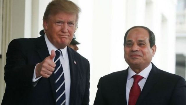 Trump and Sisi
