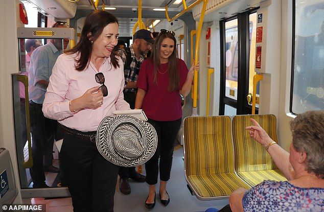 Ms. Palaszczuk was on the Gold Coast campaign on the Thursday before Saturday's elections