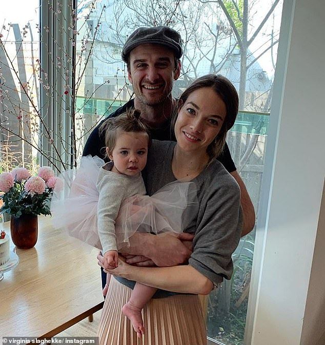 The couple's final arrival follows the birth of their daughter Juniper Hendricks Watson (pictured together) in September 2018