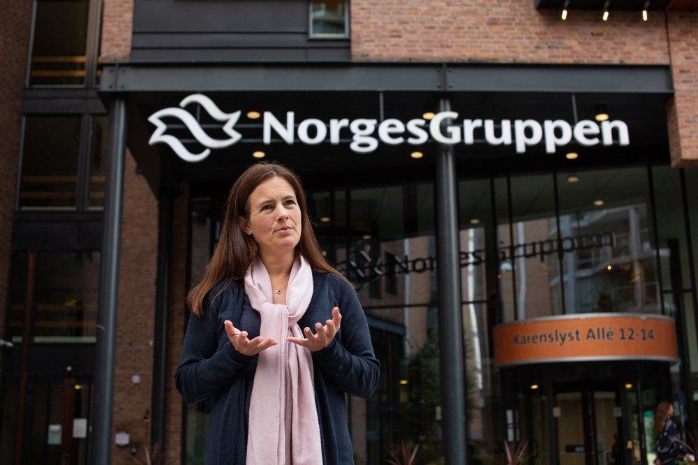 Click on the image to enlarge. Kine Søyland, Head of Communications at NorgesGruppen. 22.09.2020