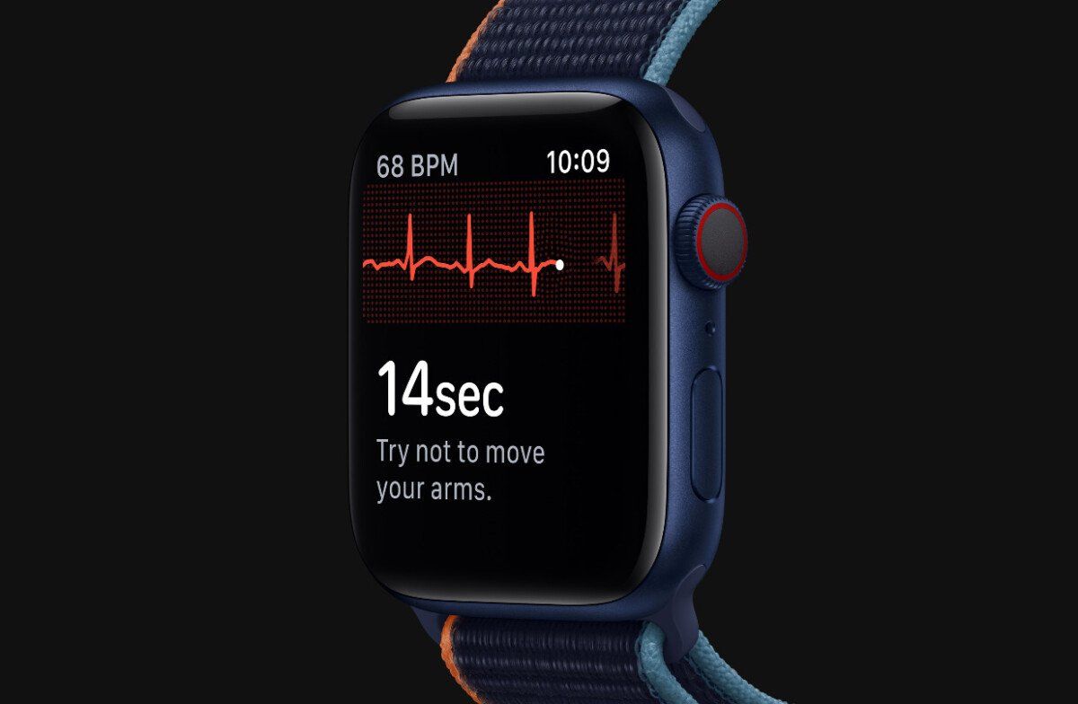 Apple Watch Series 6 has an ECG function