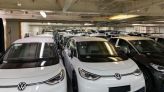 This picture is from the first boat load with ID.3 - cars that have now been delivered to customers who have been waiting a long time.