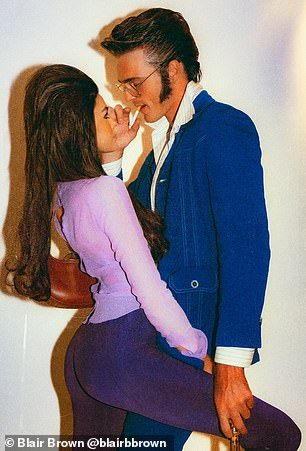 The King (and Queen): The Euphoria actor served as King of Rock and Roll in the early 1970s, channeling Elvis Presley as his girlfriend dressed as Priscilla