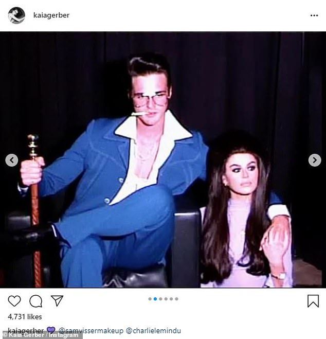 Insta Official: Elordi and Gerber, 19, recently made their relationship with Instagram official after being first spotted on a sushi date in early September