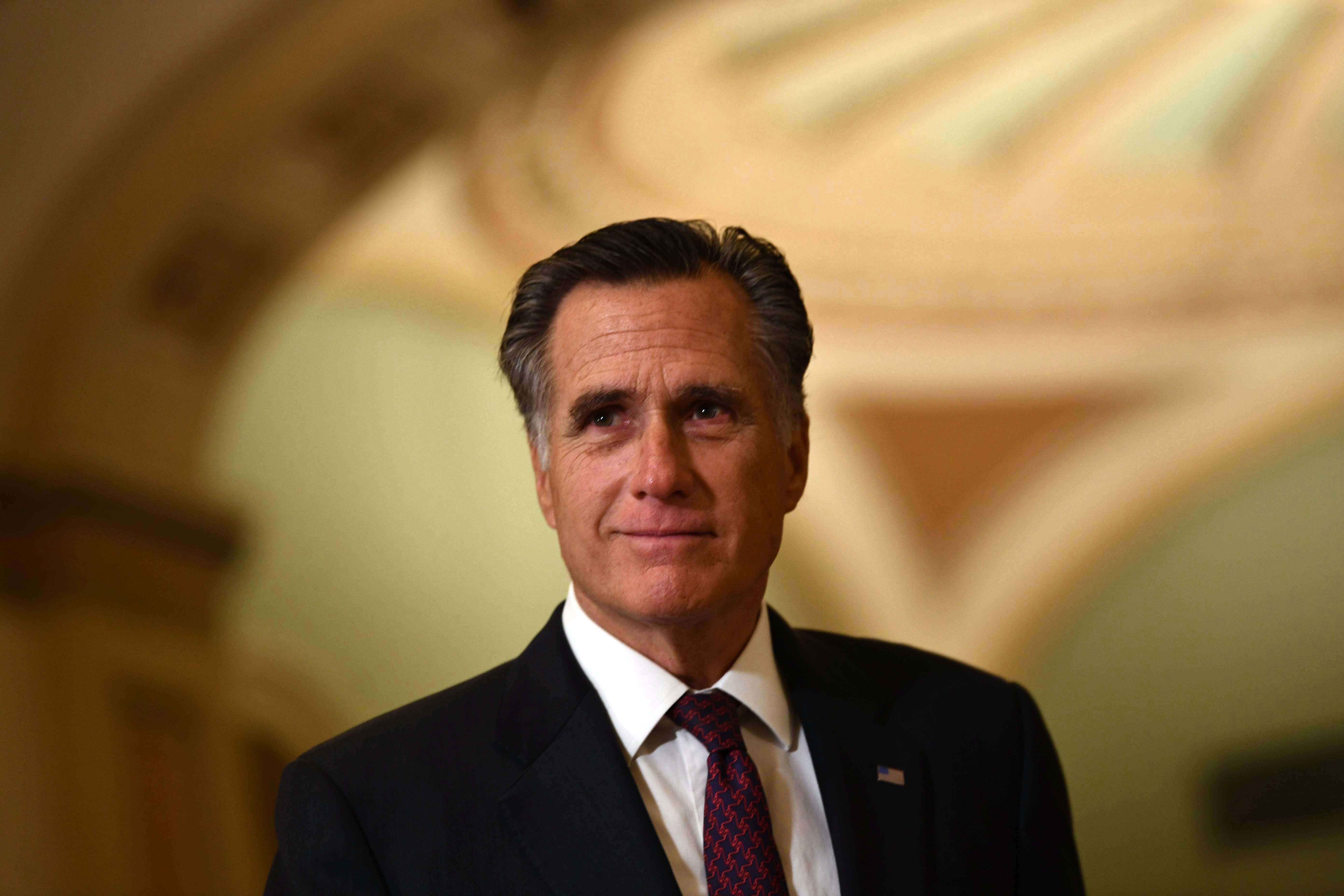 Former Republican presidential candidate Mitt Romney has spoken out against Trump