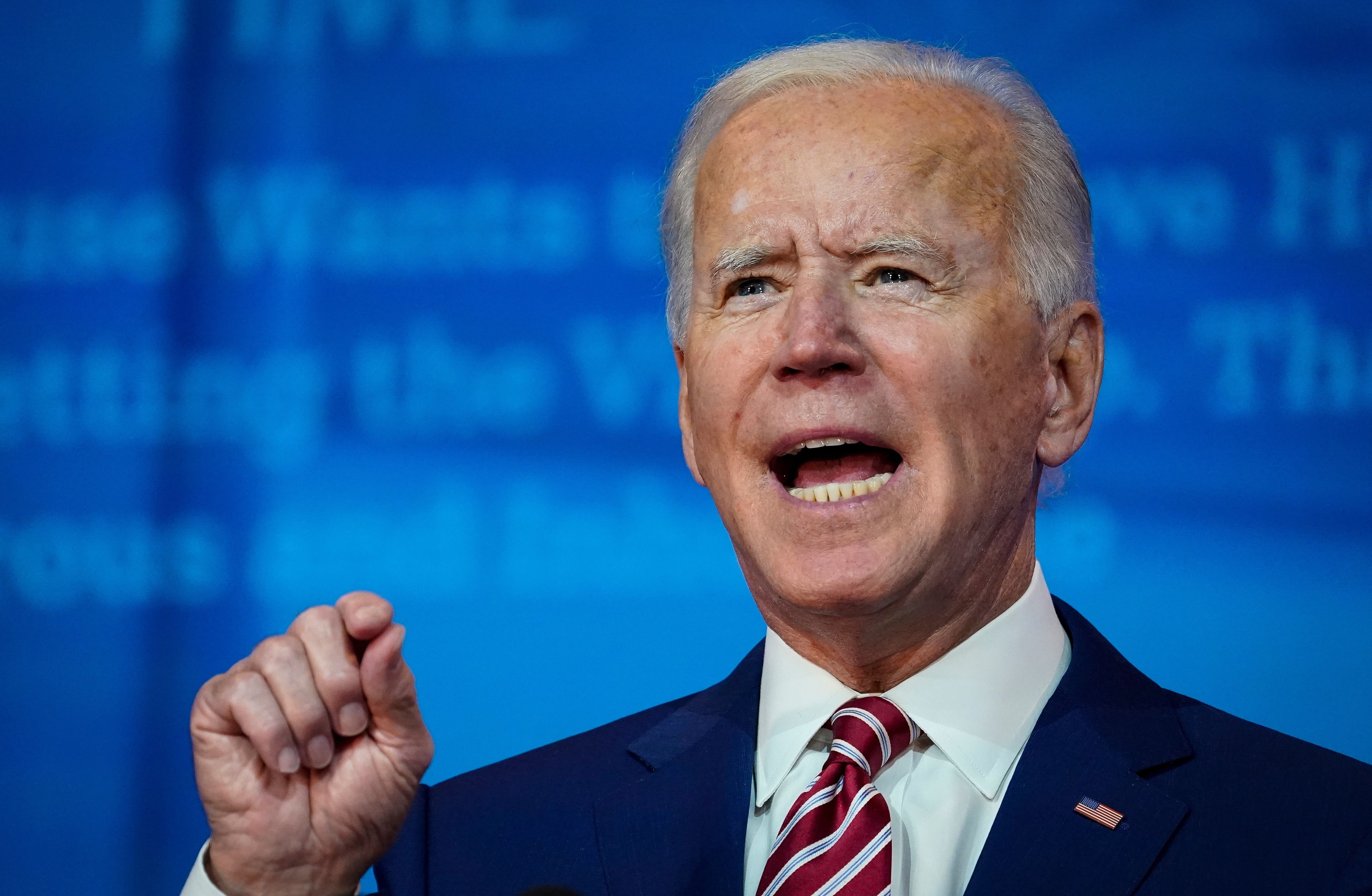 Joe Biden was declared the scheduled winner on Saturday