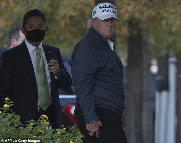Play everything, no work: The Oscar nominee thrilled Trump on Twitter after the outgoing POTUS was spotted on a golf course again