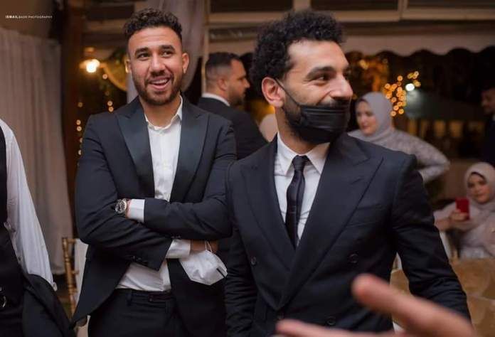 Mohamed Salah dances at his brother’s wedding in the manner of...