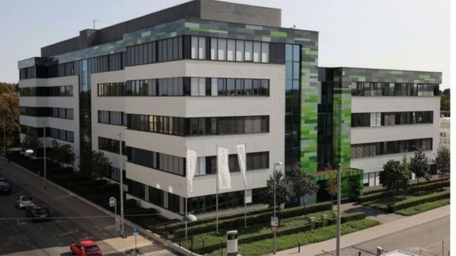 Biontech headquarters in Mainz, Germany