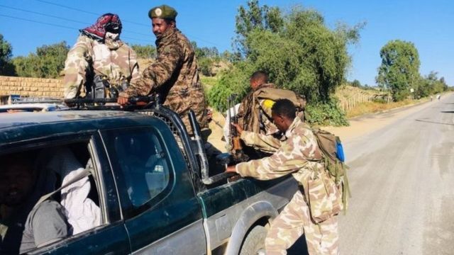 Tigrayan forces pledged to defend their territory