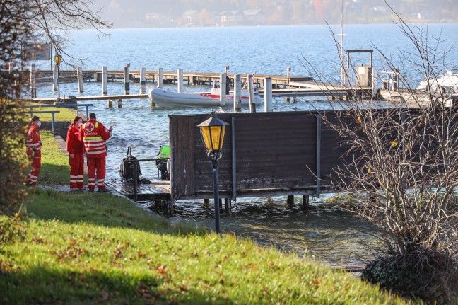 Fatal diving accident in the Attersee near Steinbach am Attersee