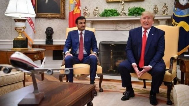Trump invited the Emir of Qatar, Sheikh Tamim Al Thani, to the White House last year