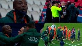 Champions League scandal: Istanbul Basaksehir and PSG left the court due to a racist insult from the fourth official
