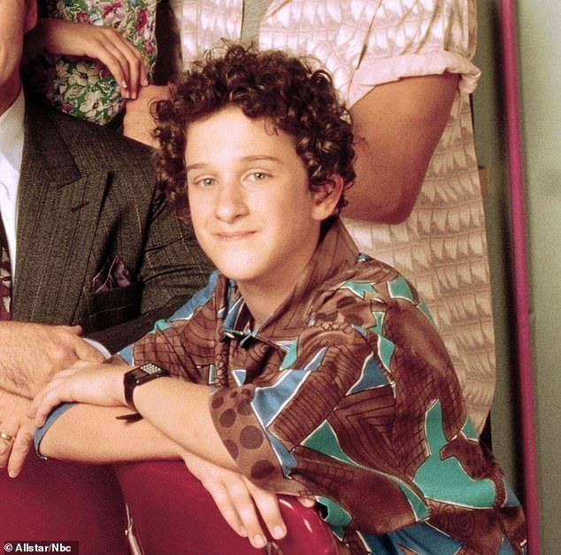 Famous: The actor played the role of Screech in the popular sitcom Saved By The Bell