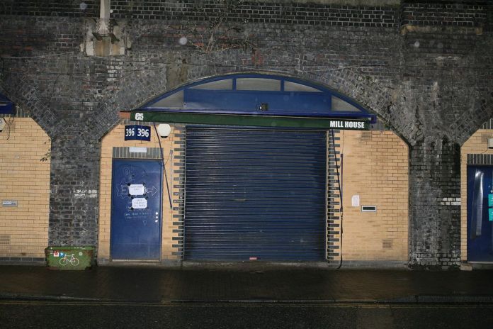 E5 Bakehouse on edge of London Fields closed during coronavirus lockdown in London