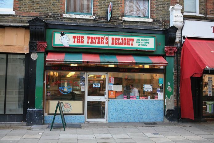 The Fryerer's Delight in Holborn, one of London's best fish and chips, opened during the coronavirus lockdown in London