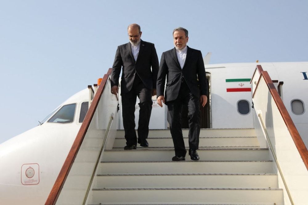 Iran and US resume nuclear talks in Oman as Trump signals deal optimism This handout picture provided by the Iranian Foreign Ministry shows Iran's Foreign Minister Abbas Araghchi (R) descending the stairs of his plane upon his arrival in Muscat on April 25, 2025. The United States and Iran are holding a fresh round of technical and high-level nuclear negotiations in Oman on April 26, after both sides reported progress in previous meetings. — Iranian Foreign Ministry handout/AFP pic