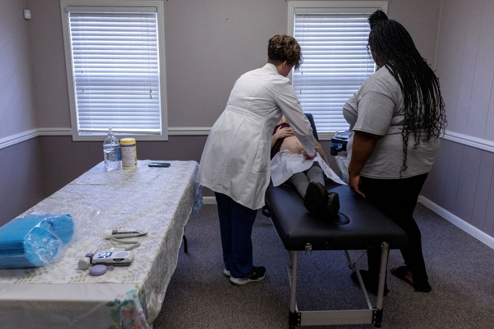 Millions face uncertainty as Republicans consider sweeping Medicaid reforms: Key points to know Doctors do an ultrasound on a pregnant woman during a pop-up health clinic sponsored by WAWC Healthcare, formerly West Alabama Women’s Centre, in Reform, Alabama, U.S., June 29, 2024. — Reuters pic